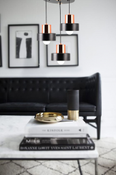 TT Aydınlatma TT017-3Y-SY  Mat Siyah 3 lü Avize thumbnail 1