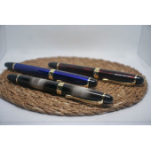 Jinhao X450 Dolma Kalem Altın Detaylı Prestij Yazı İmza Kalemi - 10