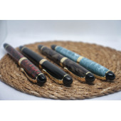 Jinhao X450 Dolma Kalem Altın Detaylı Prestij Yazı İmza Kalemi - 1