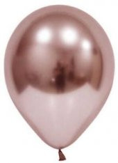 BALON KROM PARLAK 12 İNC ROSE GOLD 50 ADET thumbnail 1