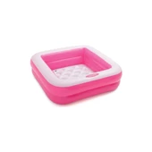 Intex 57100 Pembe Renkli Şişme Taban 2 Bölme Havuz 86 Cm - 1