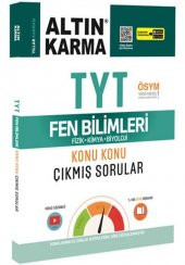 Altın Karma TYT Fen Bilimleri Konu Konu Çıkmış Sorular (Kolay-Orta-Zor) - 1