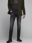 JACK JONES Glenn Model Siyah Dar Kesim Kot Pantolon 12162430 thumbnail 3