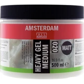 AMSTERDAM HEAVY GEL MEDIUM MATT 020 500ML - 1