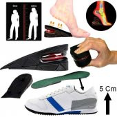 5 Cm Gizli Topuk Hava Yastıklı Boy Uzatıcı Tabanlık Boy Uzatan Taban - 3
