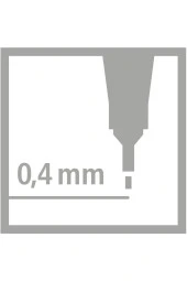 Stabilo Point 88 Arty İnce Keçe Uçlu Kalem Seti 18 Li - 5