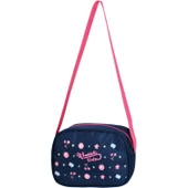 Waddell Lacivert Flamingo Desenli İlkokul Sırt ve Beslenme Çantası 5032 - 4