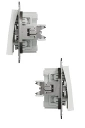 Schneider Asfora Beyaz Permitatör (Çerçevelidir) thumbnail 2