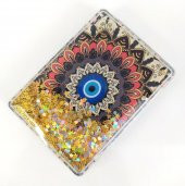 Kompakt Sulu Pullu Makyaj Aynası Kozmetik  Büyüteç Cep Makyaj Aynası Çanta Seyahat Çantası  Ev Ofis thumbnail 3