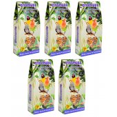 BirdMozz Premium Vitaminli Paraket Cennet Sultan Ve Sevda Kuşu Yemi 700 Gr x 5 Adet - 1