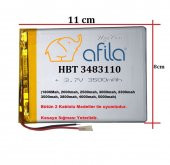 Concord Flyfix X7 C-751 7" Tablet Bataryası - Pili - 2