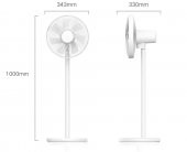 Xiaomi Mi Smart Masa Üstü, Zemin Fan 2 Lite Vantilatör (Xiaomi Türkiye Garantili) - 2