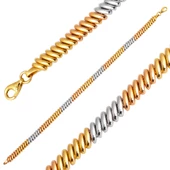 Amazon 14 Ayar Taşsız Altın Bileklik thumbnail 1