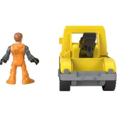 Imaginext Sür-Bırak Çekici Arabası ve Figürü imaginext Araba ve Figür Seti - 4