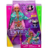 Barbie Extra Pembe Örgü Saçlı Bebek MTL-GXF09 - 8