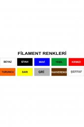 3d Kalem Yazıcı Için 10 Renk 50 Metre (10 X 5 Metre) 3D Kalem Filamenti Pla - 3