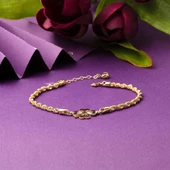 Yoncalı 14 Ayar Altın Bileklik thumbnail 4