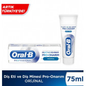 Oral-B Professional Diş Eti ve Diş Minesi Pro Onarım Diş Macunu 75 ML - 1