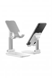 Masaüstü Katlanabilir Tablet Ve Telefon Tutucu 2 Kademeli Stand - 6