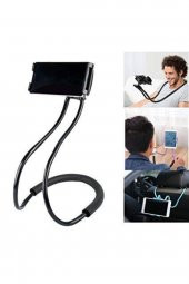 Boyuna Asılan Telefon Tutucu Portatif Stand Boyun Askılı Tutacak thumbnail 3