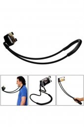 Boyuna Asılan Telefon Tutucu Portatif Stand Boyun Askılı Tutacak thumbnail 4