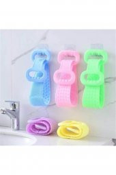 Banyo Sırt Kesesi Çift Taraflı Silikon Duş Lifi Fırçası - 3