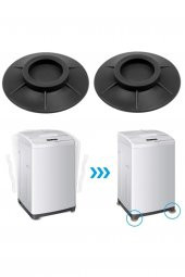 Çamaşır Makinesi Titreşim Engelleyici Stoper Siyah 4lü Set - 2