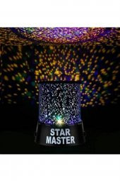 Renkli Yıldızlı Gökyüzü Projeksiyon Gece Lambası Star Master - 2