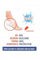Topuk Gömleği Diken Çorabı Koruyucu Gömlek Tabanlık Silikon Esnek - 5