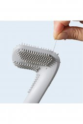 Ergonomik Tasarımlı Silikon Tuvalet Fırçası - 4