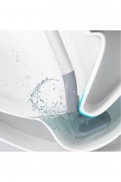 Ergonomik Tasarımlı Silikon Tuvalet Fırçası - 5