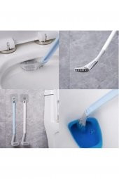 Ergonomik Tasarımlı Silikon Tuvalet Fırçası - 4