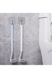 Ergonomik Tasarımlı Silikon Tuvalet Fırçası - 7