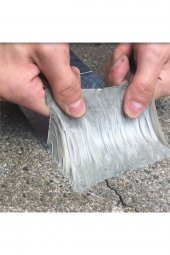 Waterproof Tape Su Geçirmez Güçlü Tamir Bandı Çamur Bant Gri 2mx5cm - 1
