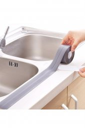Su Sızdırmaz Lavabo Küvet Kenar Bandı Gri Renk 3.2 Metre - 1