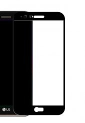 LG Stylus 3 Ekranı Tam Kaplayan Cam Ekran Koruyucu - 4