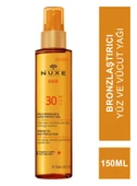 Nuxe Sun Spf 30 Bronzlaştırıcı Yüz ve Vücut Yağı 150 ml - 1