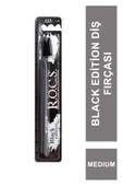 ROCS Black Edition Diş Fırçası Medium - 1