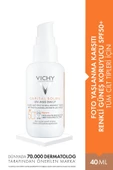 Vichy Capital Soleil UV -Age Daily-Spf 50+ Tinted Foto Yaşlanma Karşıtı Renkli Güneş Kremi 40 ml - 1