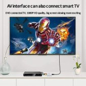 PrimeX PX-1225 AV to HDMI Görüntü Çevirici/Dönüştürücü 720P, 1080P (USB Enerji Kablo Dahil) - 5