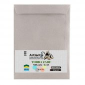 Torba Zarf 32x42 Cm Kraft 90 Gr Silikonlu 100lü 1 Paket Artlantis 320*420 Mm Torba Zarf Kraft 100 lü 1 Paket - 1