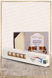 Akne Karşıtı Doğal Sabun ve Kutulu Mühürlü 1.kalite Ruşur (sefidab) Taşı - 1