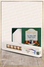 Çay Ağacı (Çayağacı) Yağlı Doğal Sabun ve Kutulu Mühürlü 1.kalite Ruşur (sefidab) Taşı - 1