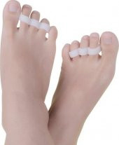 Bunionettes Ayak Çekiç Parmak 3 Parmağa Geçen Çekiç Koruyucu Makaralı 1 Çift Silikon Yastıklı - 5