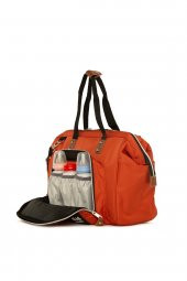 Bagmori Kiremit Askılı Anne Bebek Bakım Çantası - 3