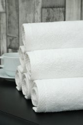 6lı 30x30 Beyaz Mutfak Havlusu - 2