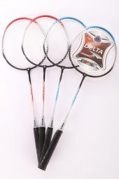 Delta 4 Adet Badminton Raketi İle 3 Adet Badminton Topu Ve Deluxe Badminton Çantası Dörtlü Grup Seti - 2
