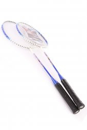 Delta Tek Parça Halinde Üretim 2 Adet Dura-Strong Badminton Raketi Ve Deluxe Badminton Çantası Seti - 2