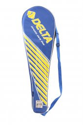Delta Tek Parça Halinde Üretim 2 Adet Dura-Strong Badminton Raketi Ve Deluxe Badminton Çantası Seti - 5