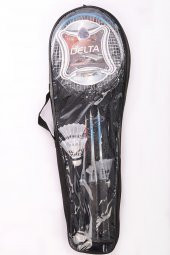 Delta 4 Adet Badminton Raketi İle 3 Adet Badminton Topu Ve Deluxe Badminton Çantası Dörtlü Grup Seti - 5